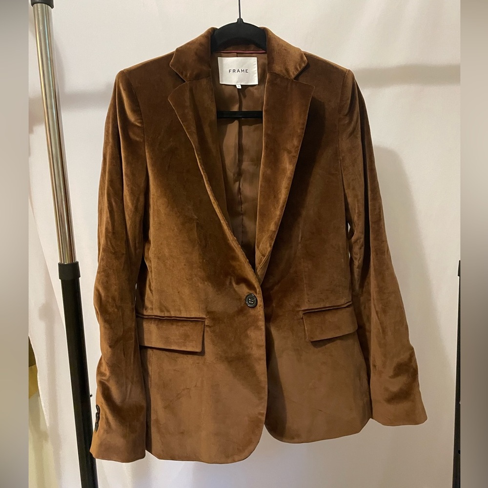 Frame Velvet Blazer - Picture 10 of 10